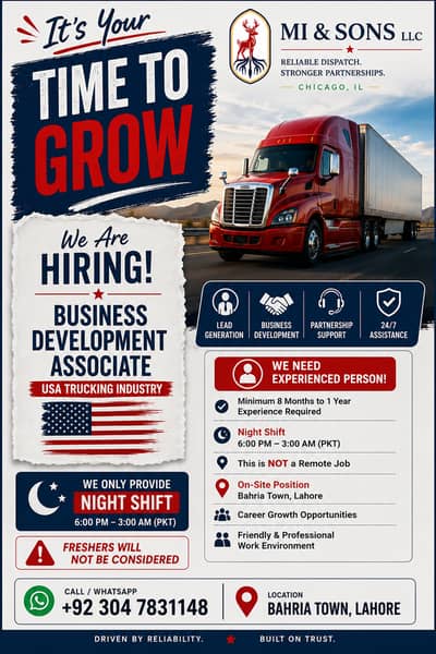Experienced Business Development Associate – USA