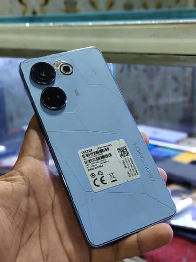 tecno camon 20 8GB 256GB penal me dot ha finger of ha aek sim work ha