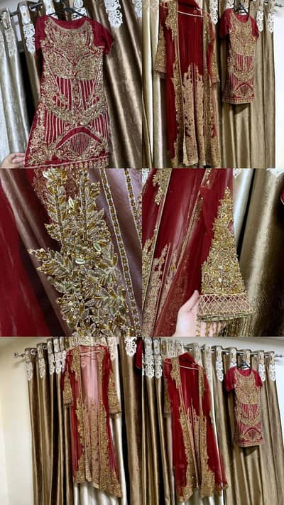 fancy 4 piece dress