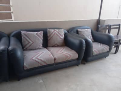 7 Seater Lather Sofa