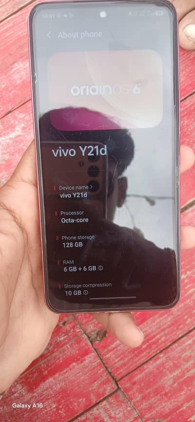 Vivo Y21d 6+6=128