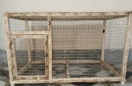 Wooden cage