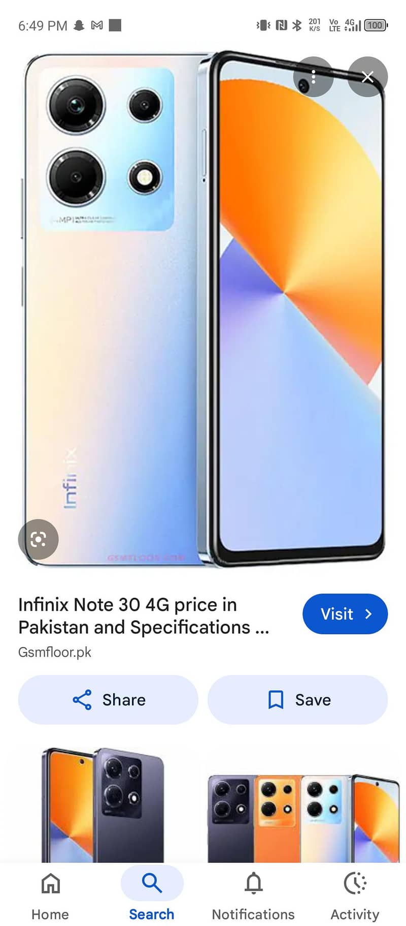 Infinix Note 30 0