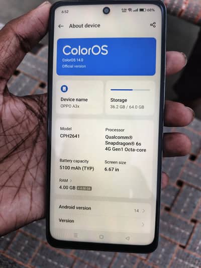 OPPO A3x