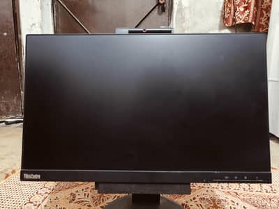 Lenovo 22 Inch FHD IPS LCD Monitor ( Built-in Camera, mic and speaker