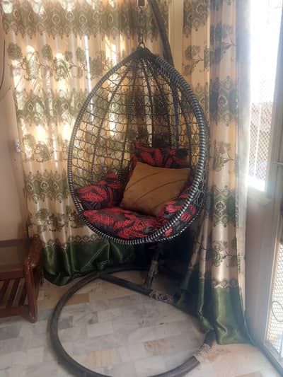 jhoola and 3 seater sofa for sale