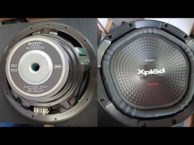 Amplifier & Woofer 2
