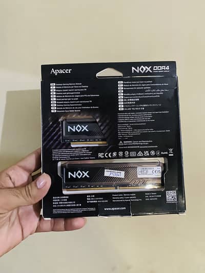 Apacer DDR4 16GB (2 x 8GB) 3600MHz with Heatsink