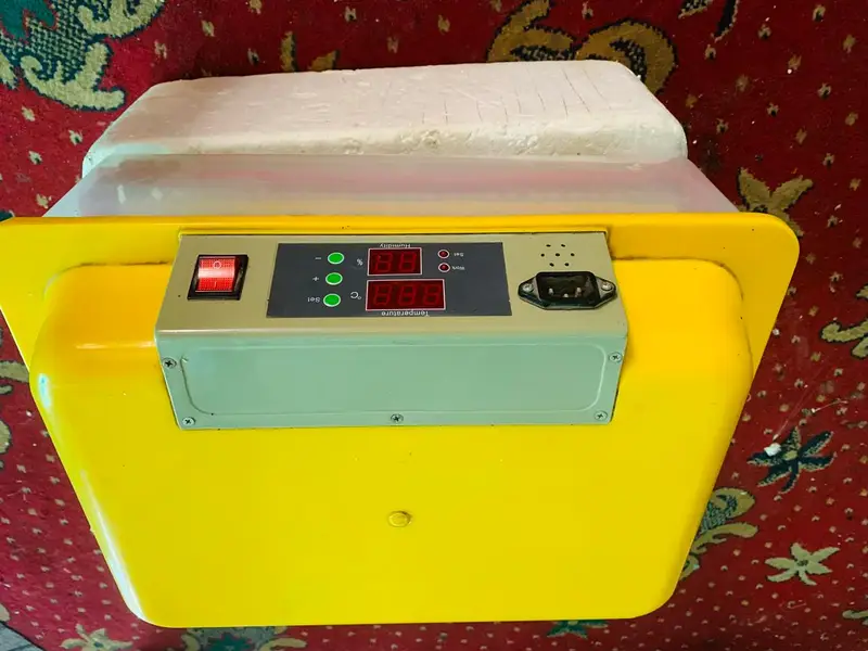 New digital incubator (48) eggs capacity only 1 month used /Digital — photo 3