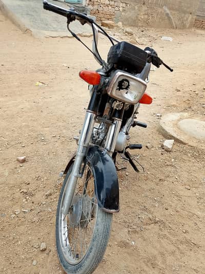 Unique bike black colour