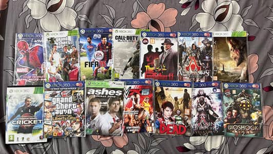 Xbox 360 games 14 Cds