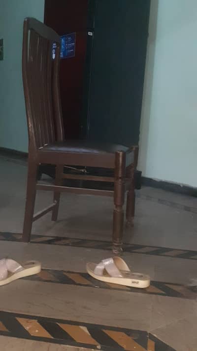 Solid Wooden 5 chairs