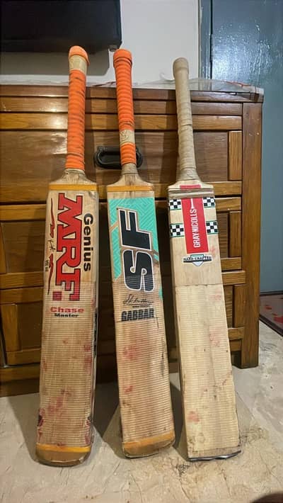 English Willow bat used bat