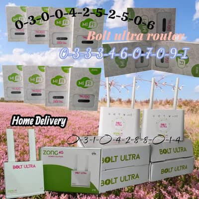 zong bolt ultra router 4g sim router device with Lan port CCTV solar