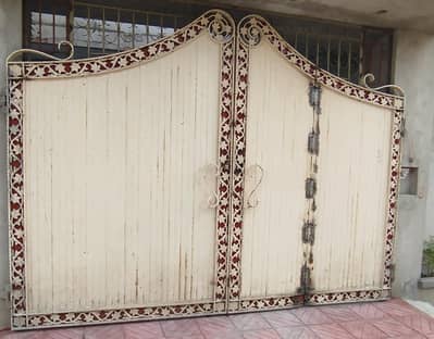 Solid iron (thick iron) doors available for sale.