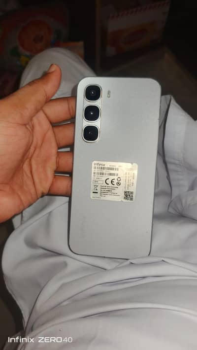 Infinix hot 60 pro full box charger 10 by 9