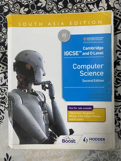 O level Computer Science Book for Sale