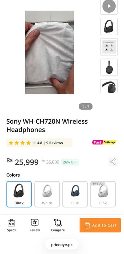 Sony WH-CH720N