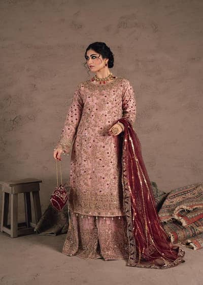 Premium Heavy Embroidery Fancy Suit for Weddings & Events.