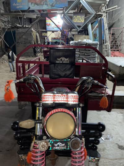 New Asia Loader rikshaw 2023 model