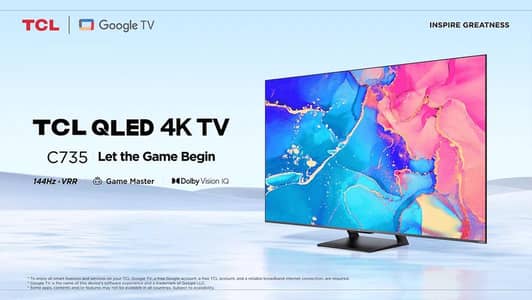 TCL Q LED 55 " in new condition.