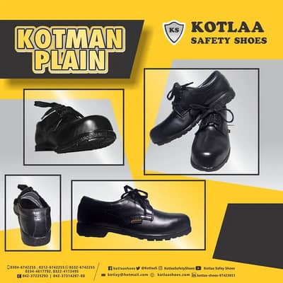 Kotlaa Safety Shoes / Leather Shoes / Safety Boots /