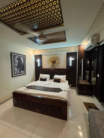 1 bed luxury furnished flat on per day rent