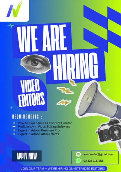 Hiring Video Editors On Site