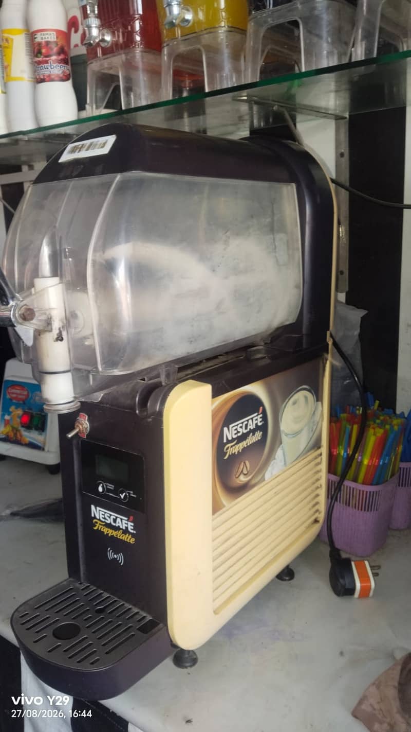 A slush machine. . . 10/10 1