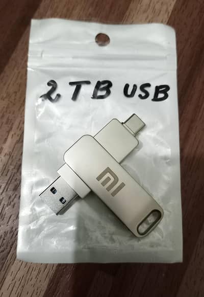 2 TB USB. . 1 side usb + 1 side type C