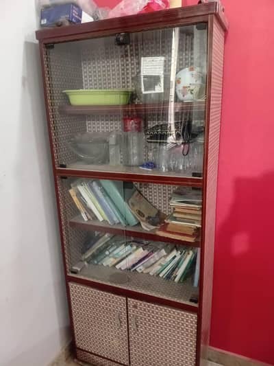 Glass book shelf for sale