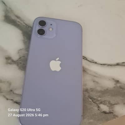 Apple iPhone 12 Jv with iOS 26update Battery 92 sim time available