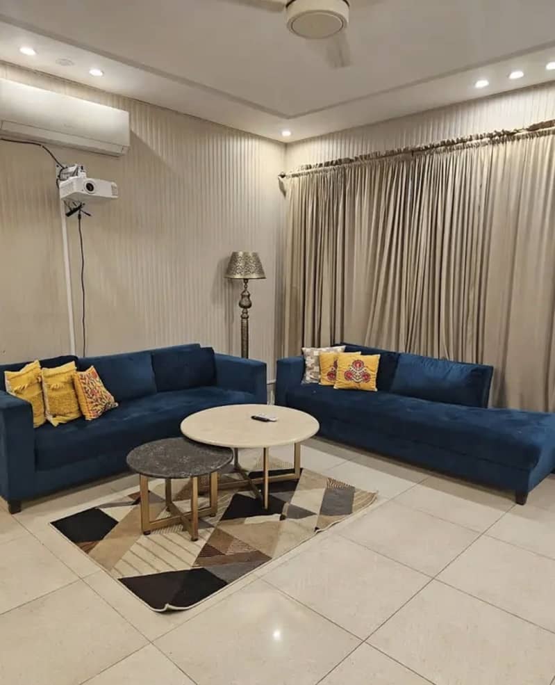 L shape 7 seater sofa 0