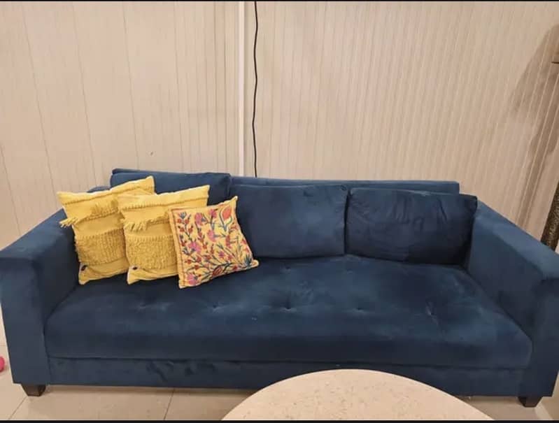 L shape 7 seater sofa 1