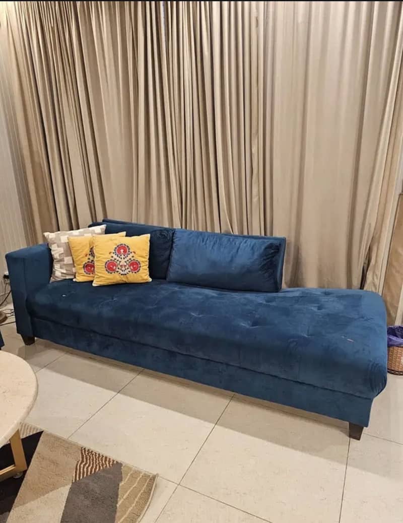 L shape 7 seater sofa 2