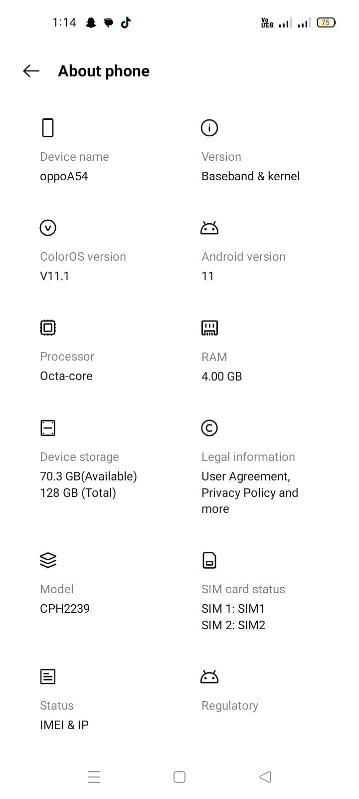 OPPO A54 5
