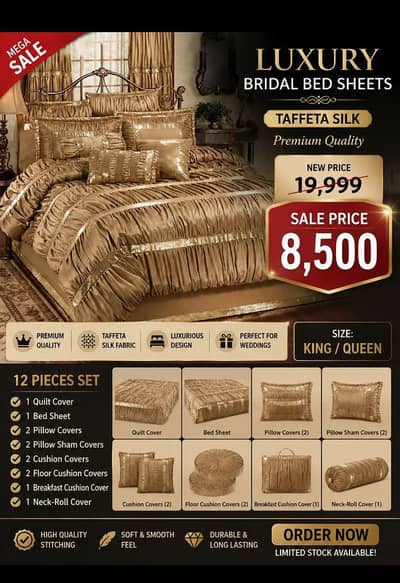silk bed sheet