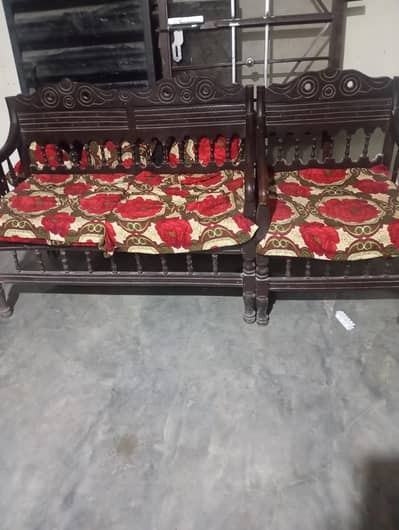sofa set 4 setar for sell 2year uesd