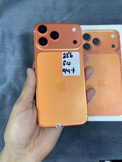 Apple iPhone 17 pro max 256 gb non pta factory unlock with box