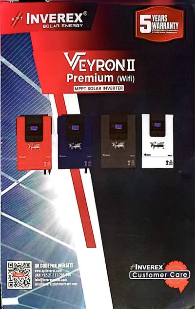 Urgent Sale Inverex Veyron II 6KW Hybrid Solar.