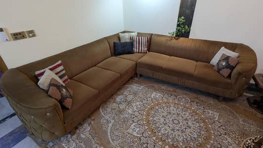 L shape sofa - moving abroad