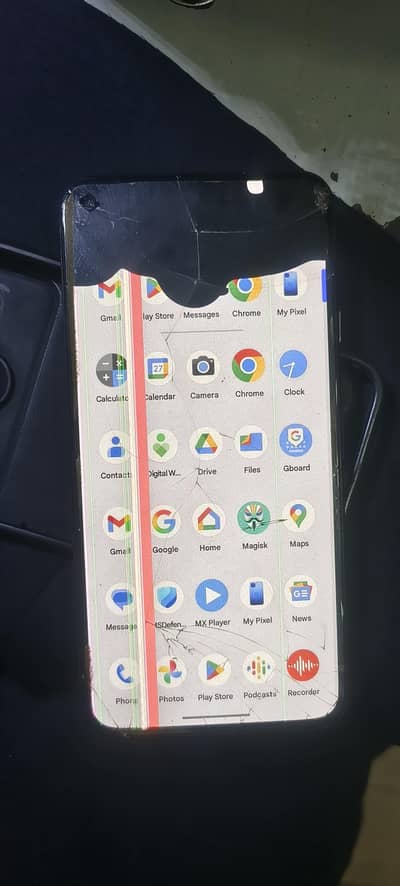 Google Pixel 5 8 128 panel issue