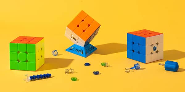 Original QiYi 3x3x3 Stickerless Speed Cube - Authentic Mind Puzzle