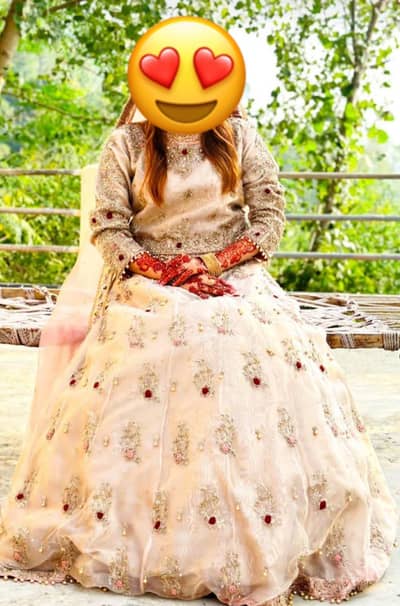 wedding lehnga just one time used