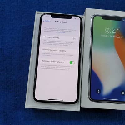 Apple iPhone X 256 GB memory