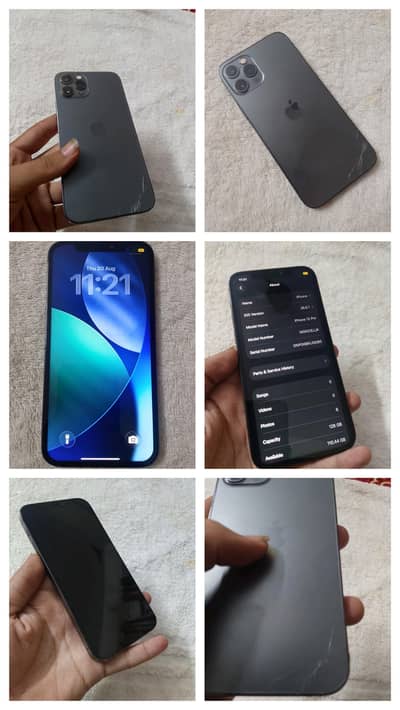 Apple iPhone 12 Pro 128gb chance pice