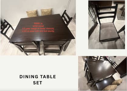 customized Keekar wood dining table