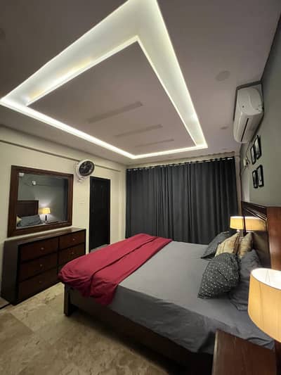 Per day one bedroom available for rent in e11 Islamabad