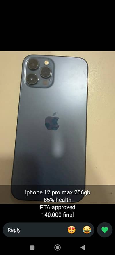 iPhone 12 pro max 256 GB