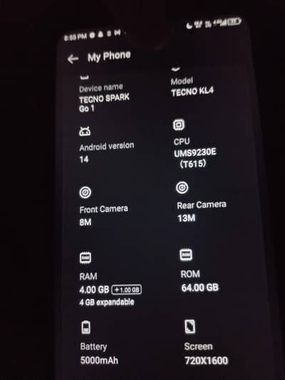 Tecno Spark Go
